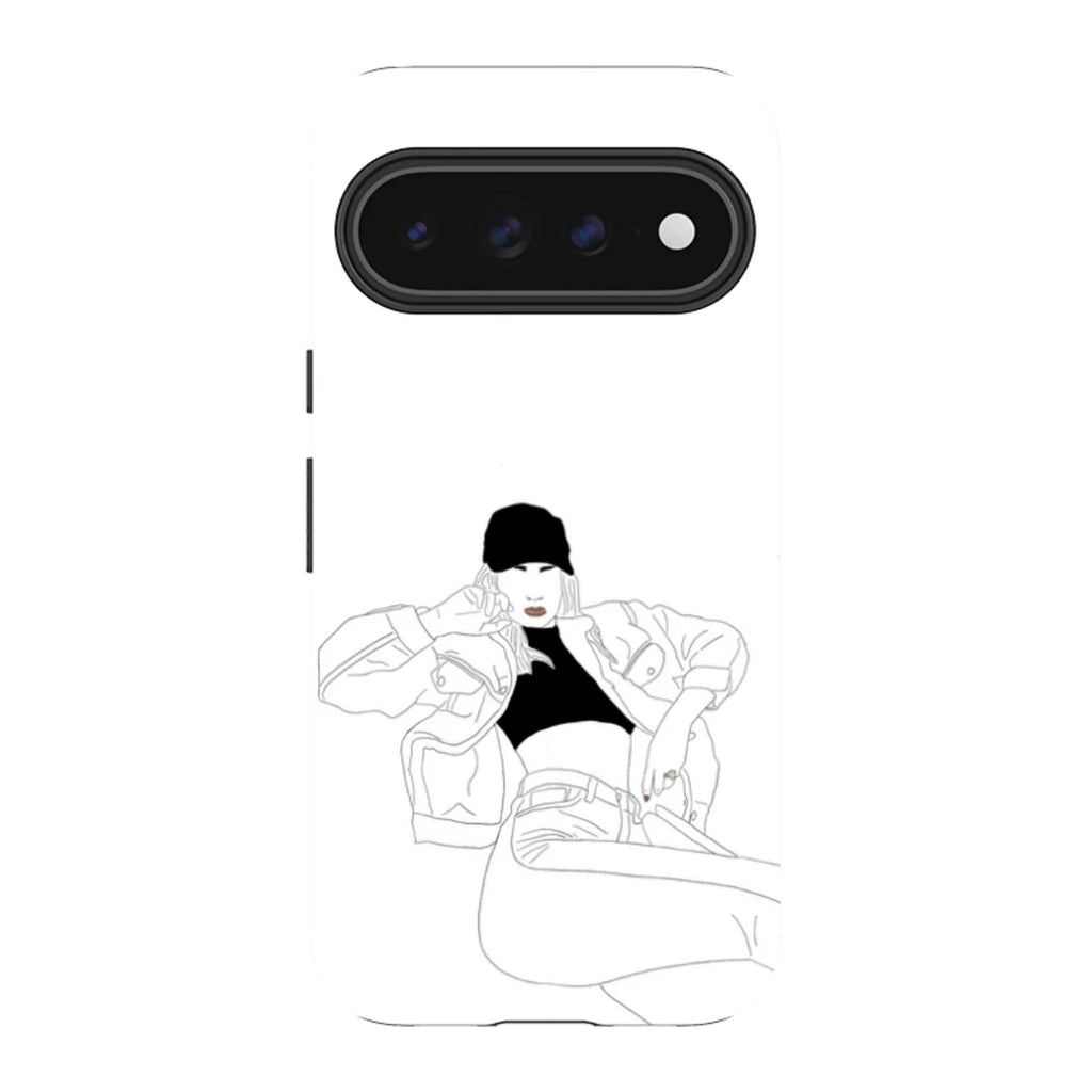 Black Cap by Keagan Haight — Pixel 11 Pro XL Tough Case — Finnaij