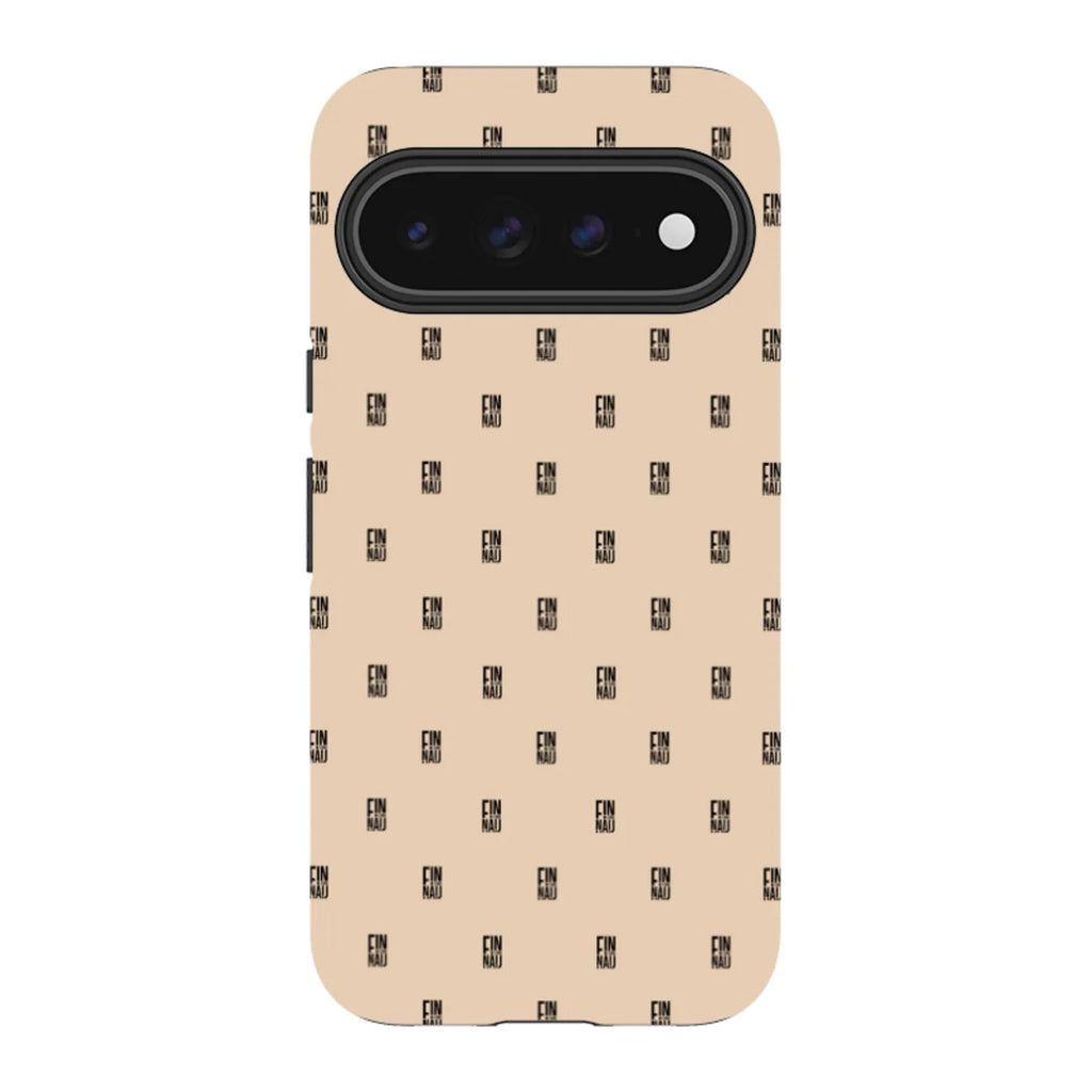 Monogram Beige Harvest — Pixel 11 Pro XL Tough Case — Finnaij