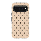 Monogram Beige Harvest — Pixel 11 Pro XL Tough Case — Finnaij