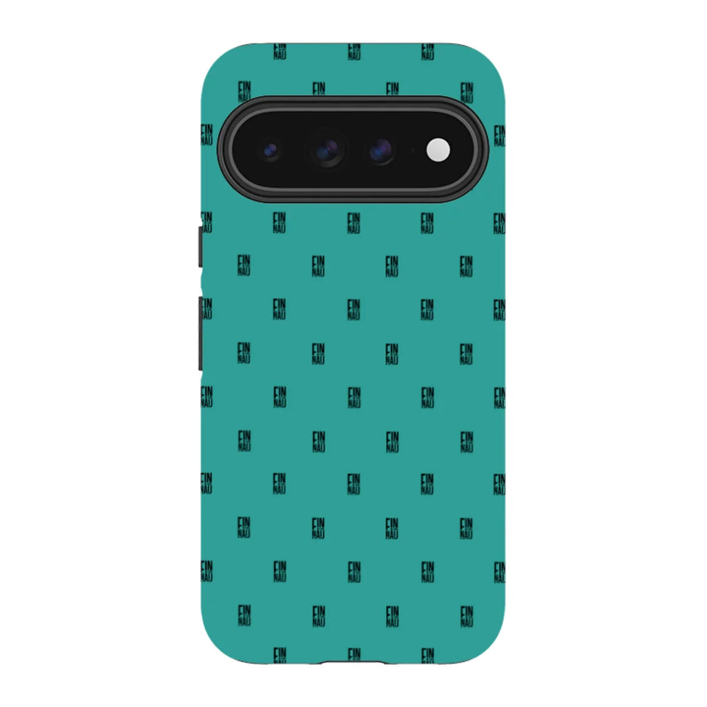 Monogram Teal — Pixel 11 Pro XL Tough Case — Finnaij