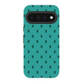 Monogram Teal — Pixel 11 Pro XL Tough Case — Finnaij