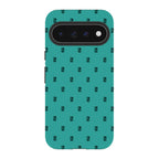Monogram Teal — Pixel 11 Pro XL Tough Case — Finnaij
