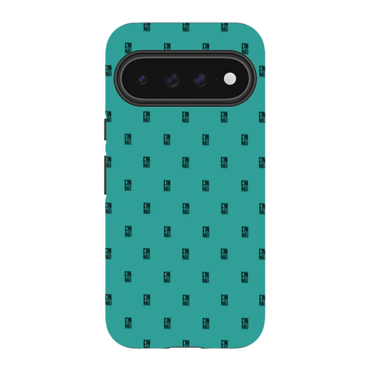 Monogram Teal — Pixel 11 Pro XL Tough Case — Finnaij
