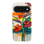 Tropical Flowers by Frida Lövström — Pixel 11 Pro XL Tough Case — Finnaij