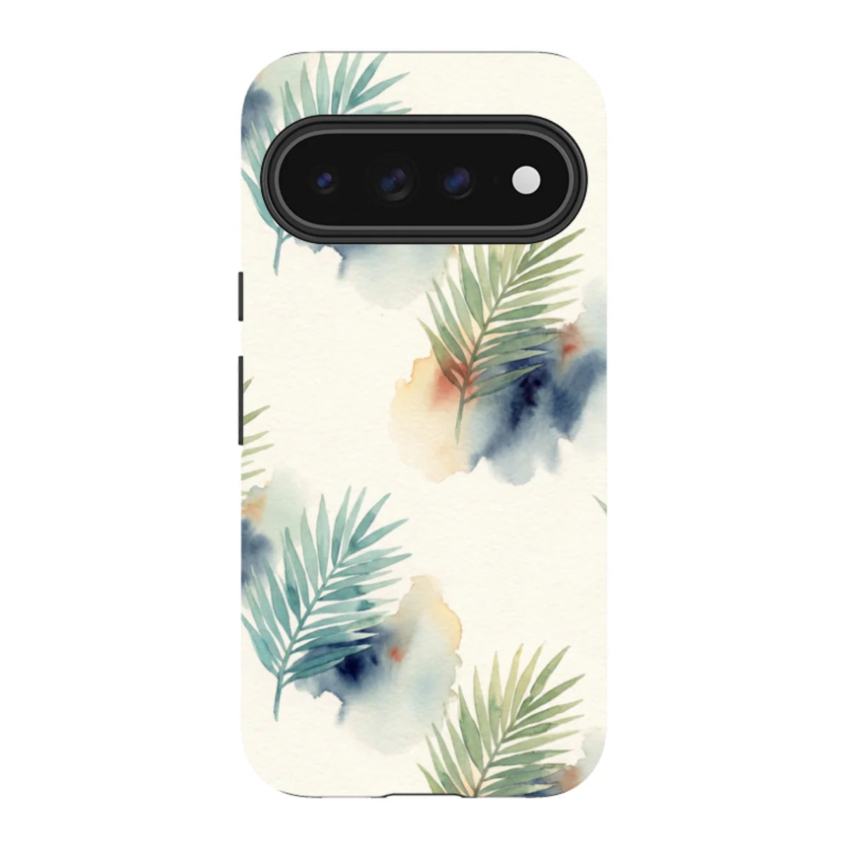 Palm Frond Breeze Pattern by Tobi Akinyemi — Pixel 11 Pro XL Tough Case — Finnaij