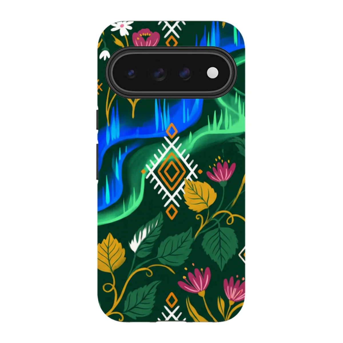 Aurora Birch Bloom by Aino Kallio — Pixel 11 Pro XL Tough Case — Finnaij