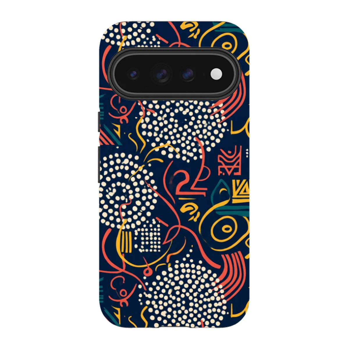 Adire Nightfall by Ada Okoye — Pixel 11 Pro XL Tough Case — Finnaij