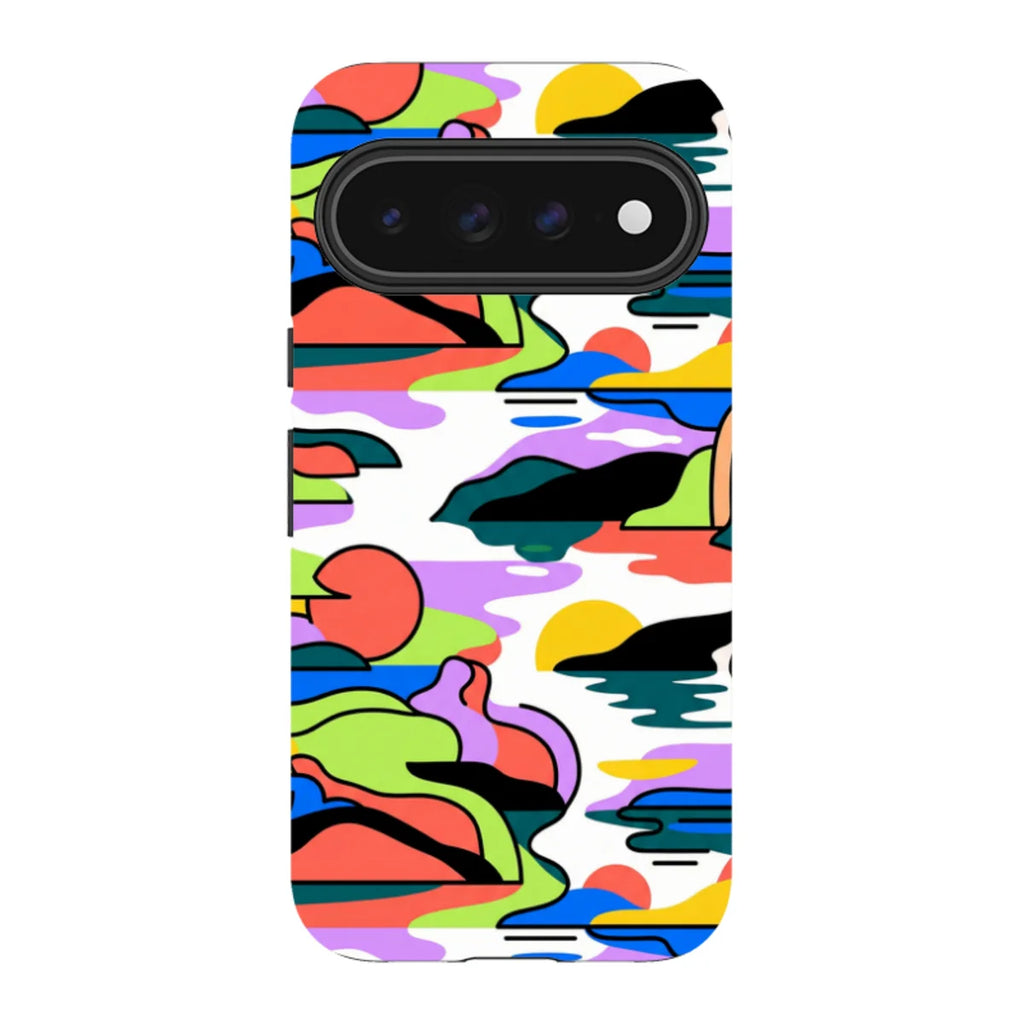 Archipelago Color Motion by Salla Niemi — Pixel 11 Pro XL Tough Case — Finnaij