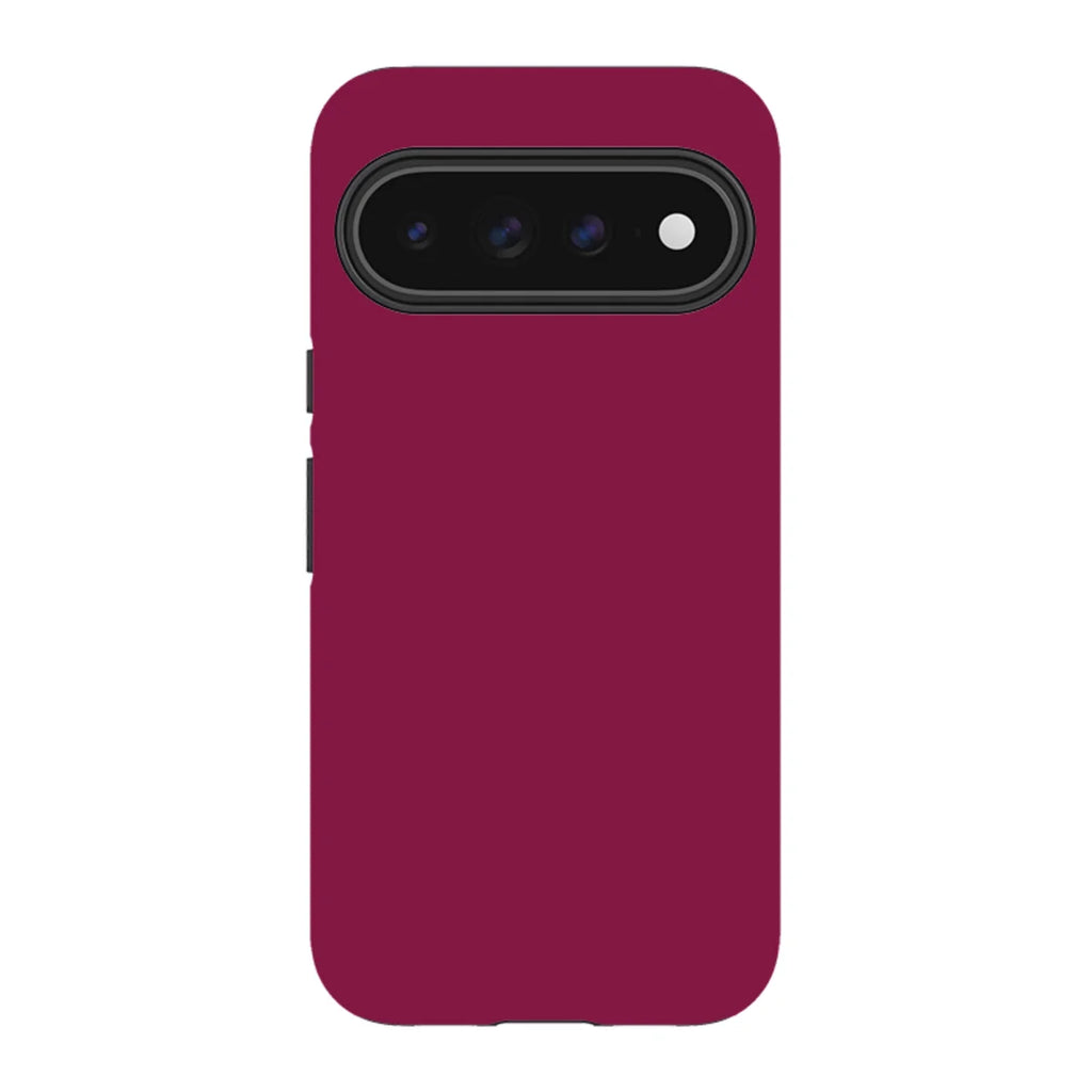 Simple Range Burgundy Orchid — Pixel 11 Pro XL Tough Case — Finnaij