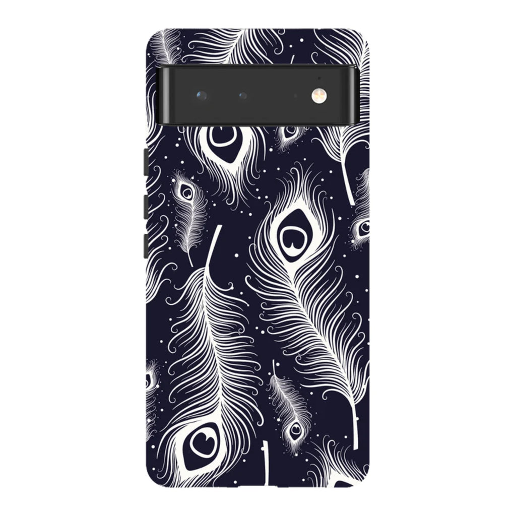 Feathers in Bloom — Pixel 6 Tough Case — Finnaij