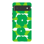 Bold Floral Green — Pixel 6 Tough Case — Finnaij