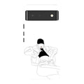 Black Cap by Keagan Haight — Pixel 6 Tough Case — Finnaij