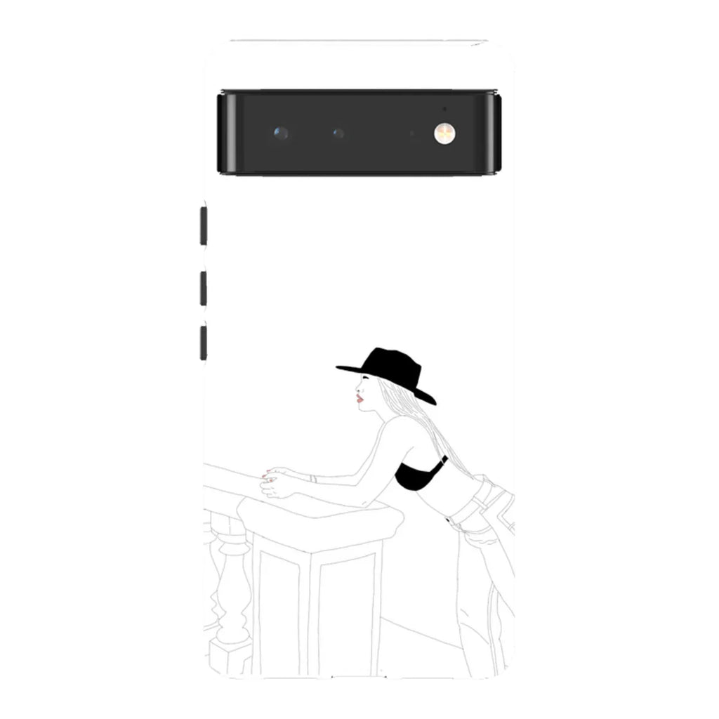 Cowgirl by Keagan Haight — Pixel 6 Tough Case — Finnaij