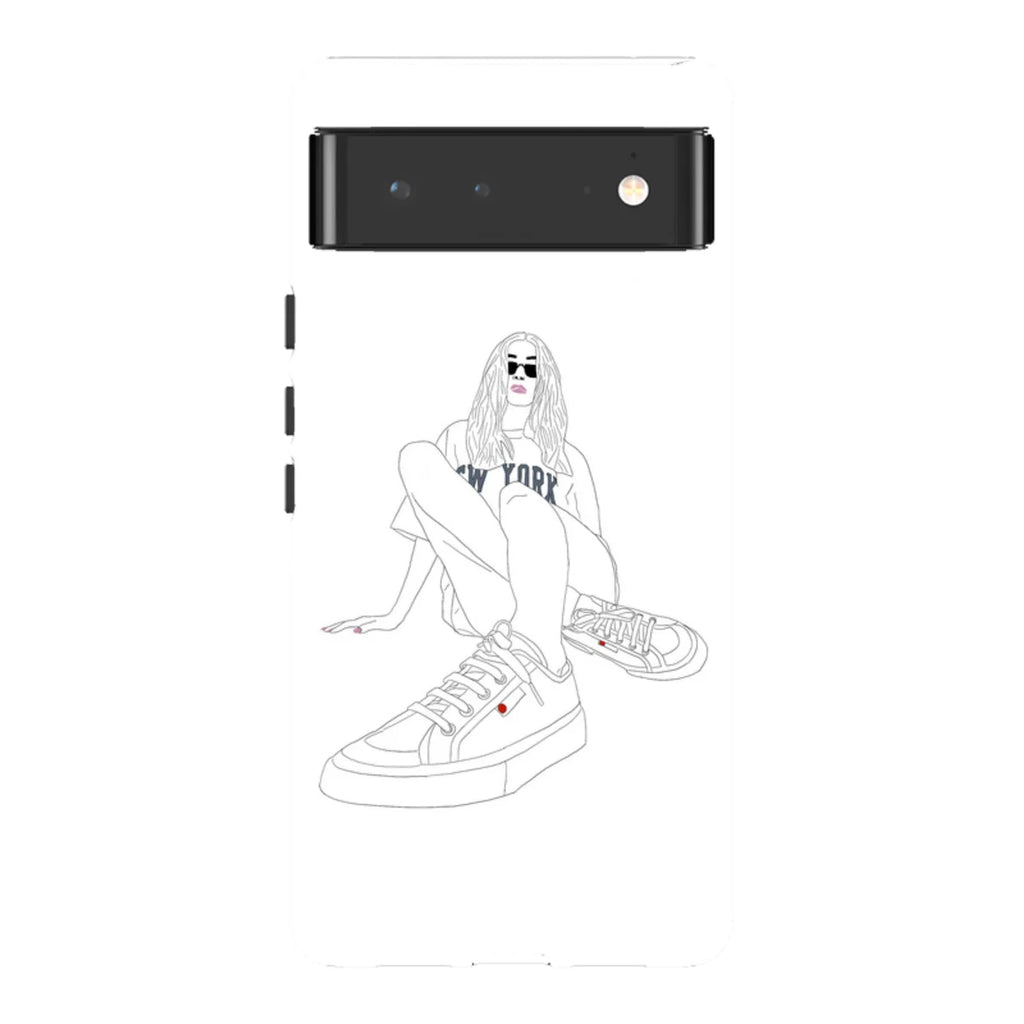 New York by Keagan Haight — Pixel 6 Tough Case — Finnaij