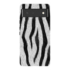 Zebra Groove — Pixel 6 Tough Case — Finnaij