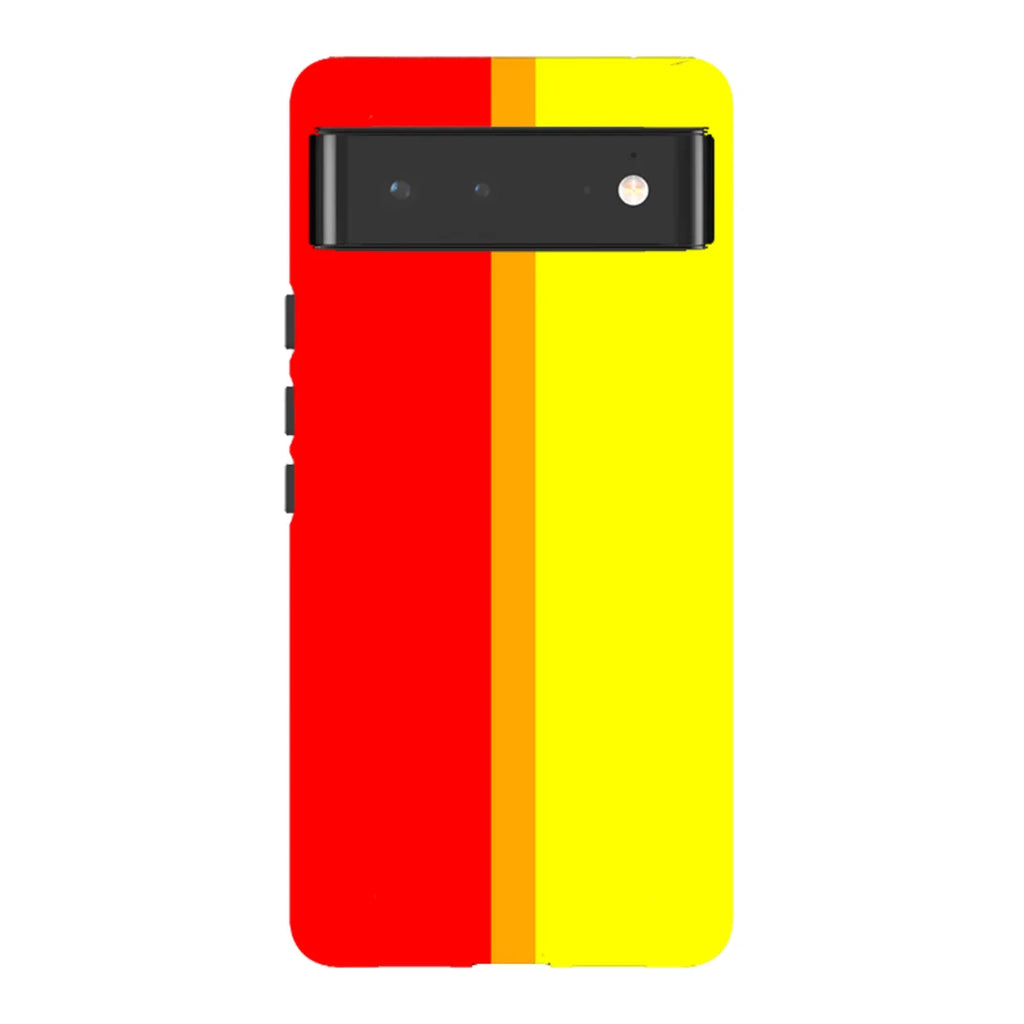 Rainbow Series Red Yellow — Pixel 6 Tough Case — Finnaij