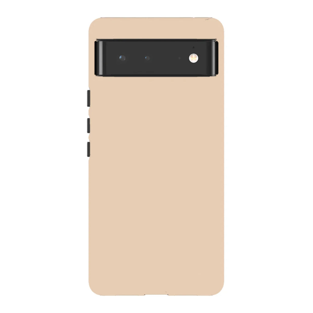 Simple Range Beige Harvest — Pixel 6 Tough Case — Finnaij