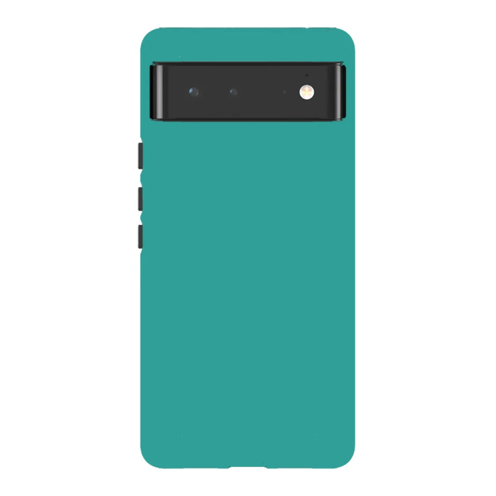 Simple Range Teal — Pixel 6 Tough Case — Finnaij