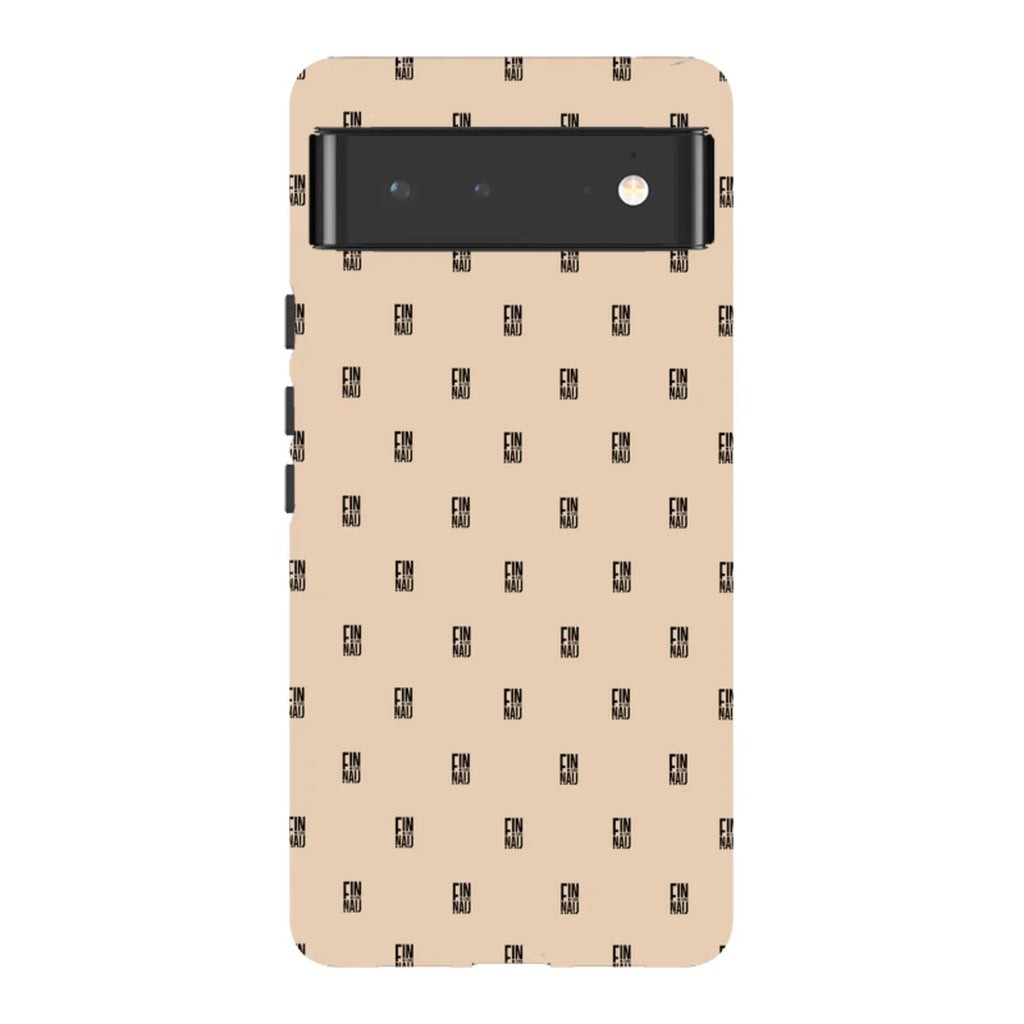 Monogram Beige Harvest — Pixel 6 Tough Case — Finnaij