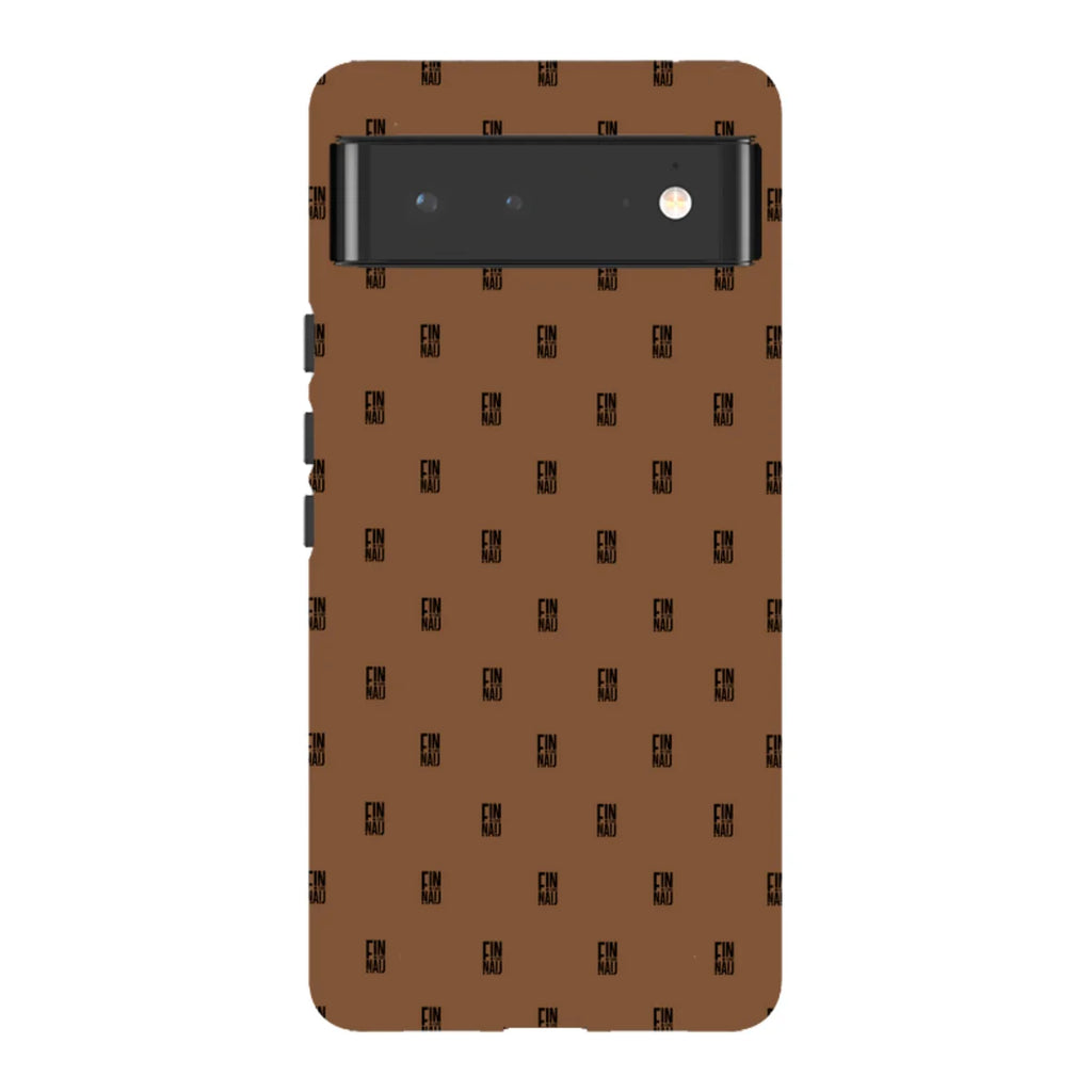 Monogram Chocolate Lover — Pixel 6 Tough Case — Finnaij