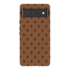 Monogram Chocolate Lover — Pixel 6 Tough Case — Finnaij