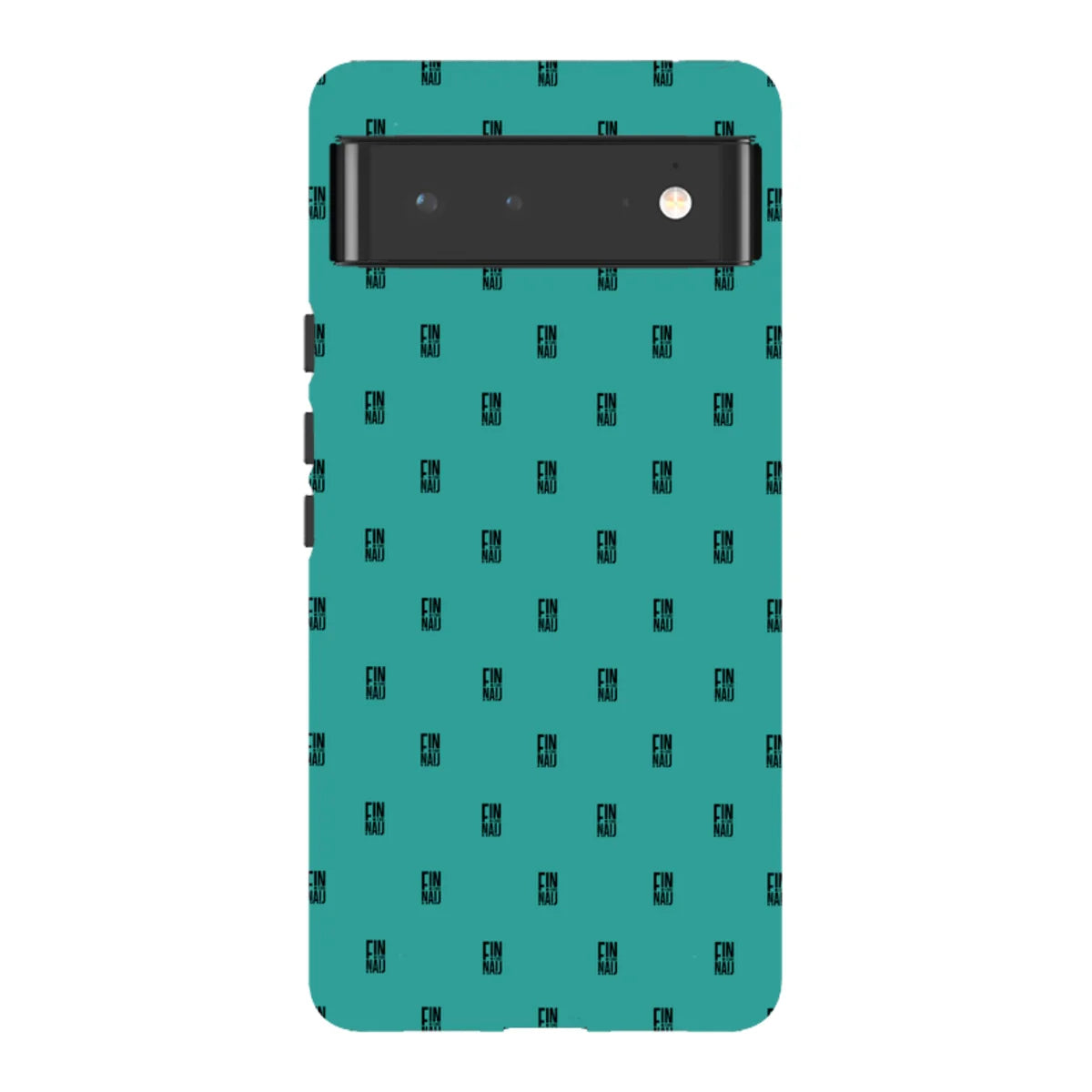 Monogram Teal — Pixel 6 Tough Case — Finnaij