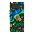 Aurora Birch Bloom by Aino Kallio — Pixel 6 Tough Case — Finnaij