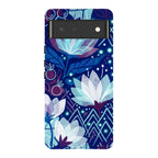 Frozen Lake Petals by Aino Kallio — Pixel 6 Tough Case — Finnaij