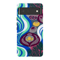 Sauna Bloom Motif by Aino Kallio — Pixel 6 Tough Case — Finnaij