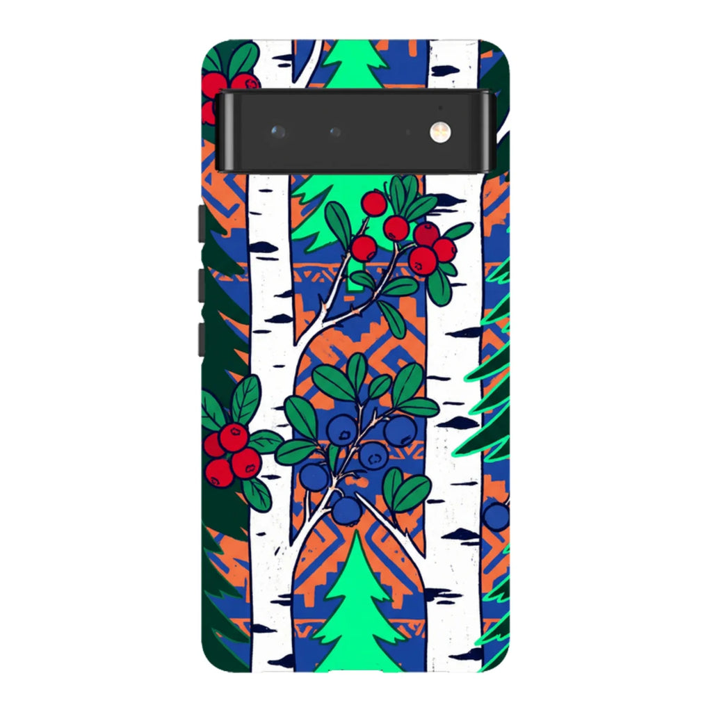 Nordic Forest by Aino Kallio — Pixel 6 Tough Case — Finnaij