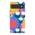 Midnight Sun Mod Bloom by Salla Niemi — Pixel 6 Tough Case — Finnaij