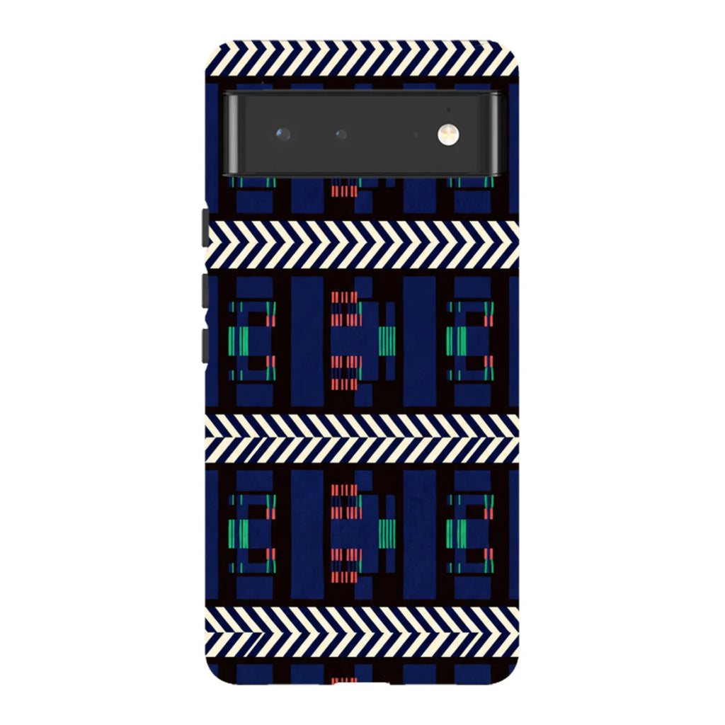 Midnight Aso-Oke by Ada Okoye — Pixel 6 Tough Case — Finnaij
