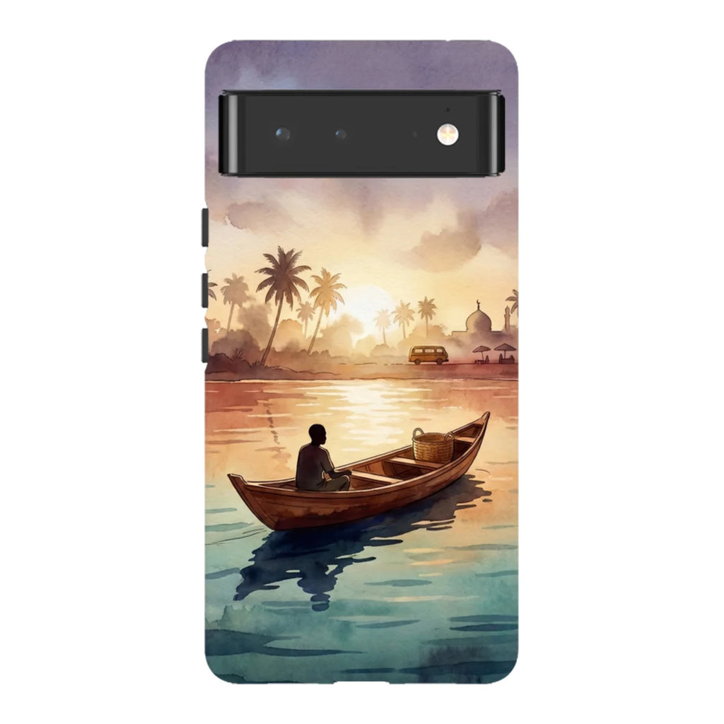 Lagoon Morning by Tobi Akinyemi — Pixel 6 Tough Case — Finnaij
