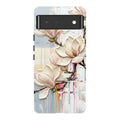 Magnolia Branches by Frida Lövström — Pixel 6 Tough Case — Finnaij
