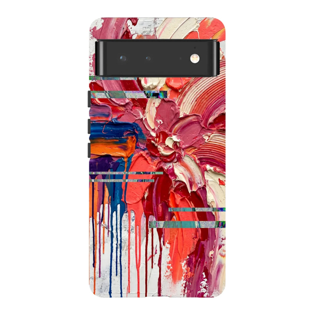 Abstract Florals by Frida Lövström — Pixel 6 Tough Case — Finnaij