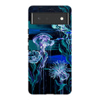 Deep-Sea Underwater Botanical Fantasy by Frida Lövström — Pixel 6 Tough Case — Finnaij