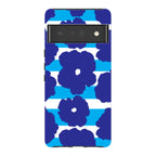 Bold Floral Blue — Pixel 6 Pro Tough Case — Finnaij