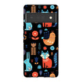 Nordic Ornament Black — Pixel 6 Pro Tough Case — Finnaij