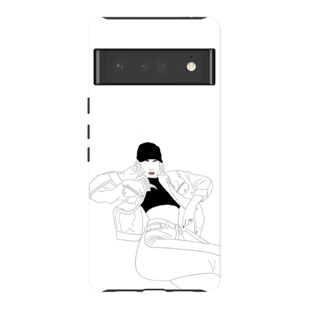 Black Cap by Keagan Haight — Pixel 6 Pro Tough Case — Finnaij