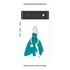 Blue Dress by Keagan Haight — Pixel 6 Pro Tough Case — Finnaij