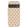 Monogram Beige Harvest — Pixel 6 Pro Tough Case — Finnaij