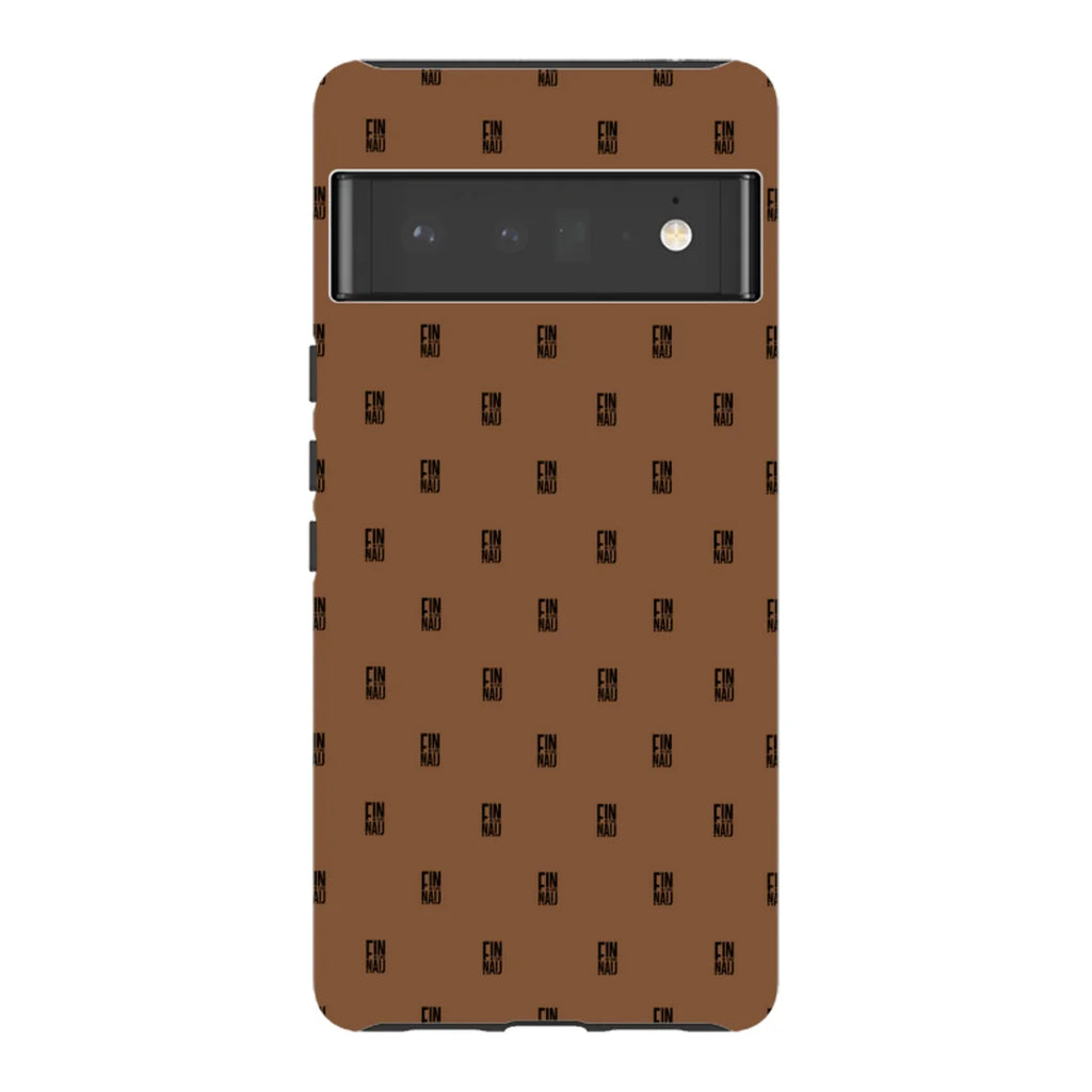 Monogram Chocolate Lover — Pixel 6 Pro Tough Case — Finnaij