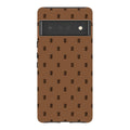 Monogram Chocolate Lover — Pixel 6 Pro Tough Case — Finnaij