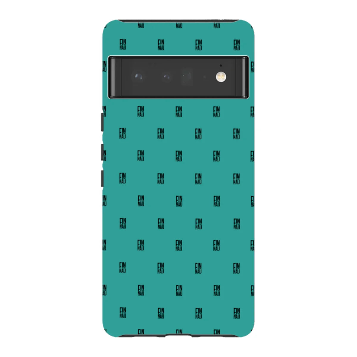 Monogram Teal — Pixel 6 Pro Tough Case — Finnaij