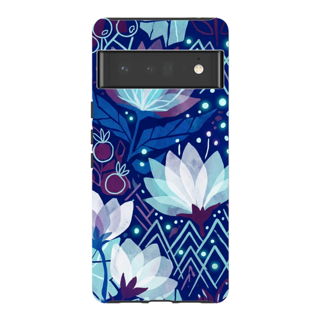 Frozen Lake Petals by Aino Kallio — Pixel 6 Pro Tough Case — Finnaij
