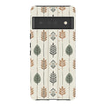 Birch and Linen Pattern by Elsi Vaarala — Pixel 6 Pro Tough Case — Finnaij