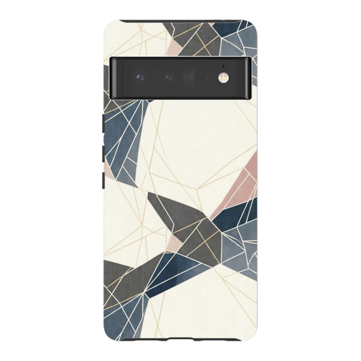 Frozen Lake Geometry by Elsi Vaarala — Pixel 6 Pro Tough Case — Finnaij