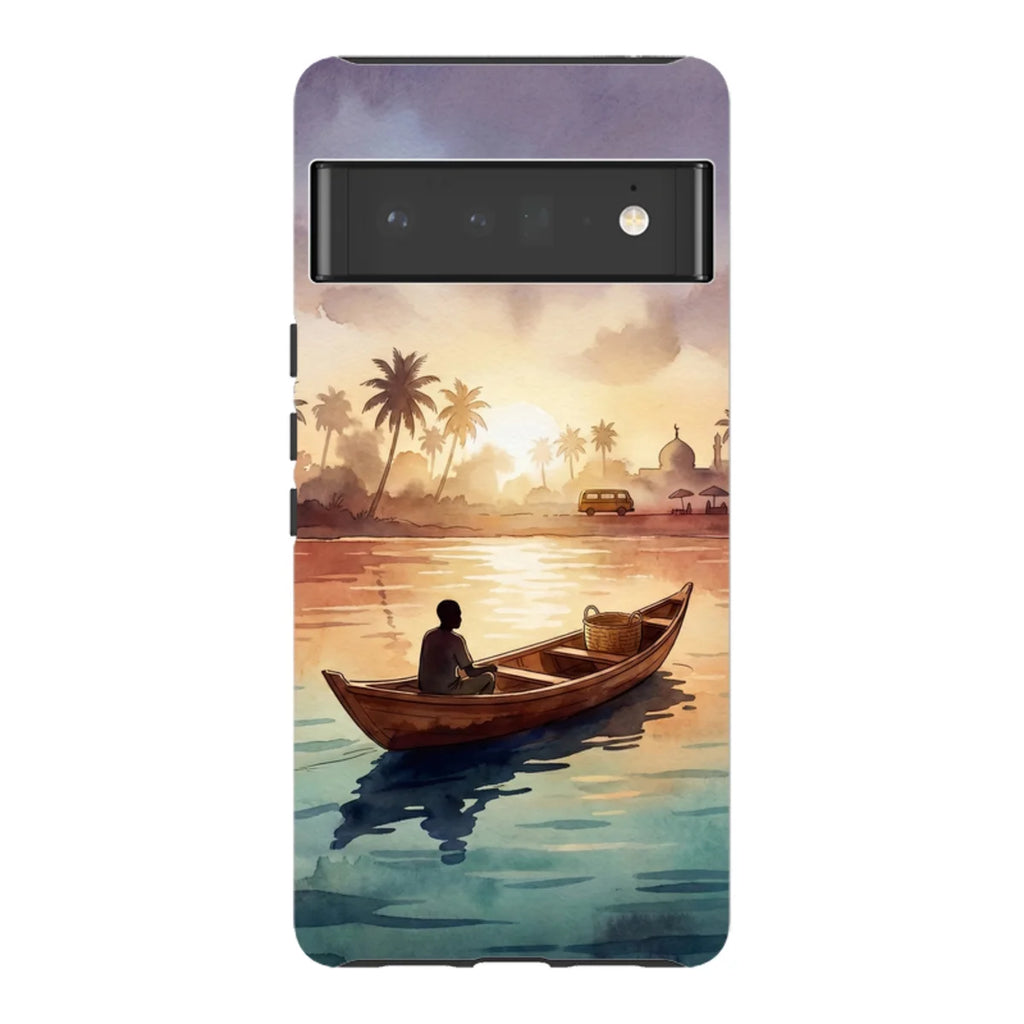 Lagoon Morning by Tobi Akinyemi — Pixel 6 Pro Tough Case — Finnaij