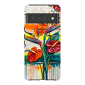 Tropical Flowers by Frida Lövström — Pixel 6 Pro Tough Case — Finnaij