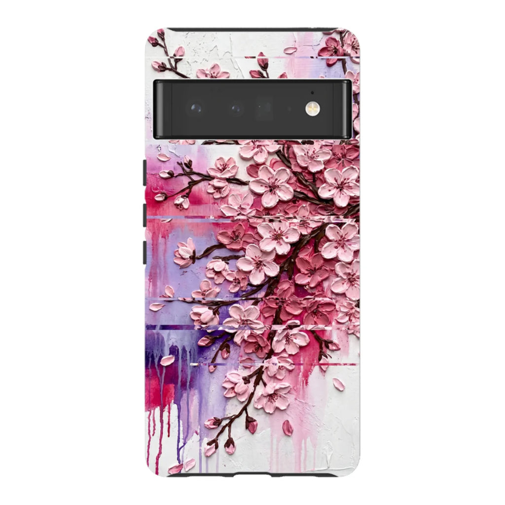 Cherry Blossoms by Frida Lövström — Pixel 6 Pro Tough Case — Finnaij